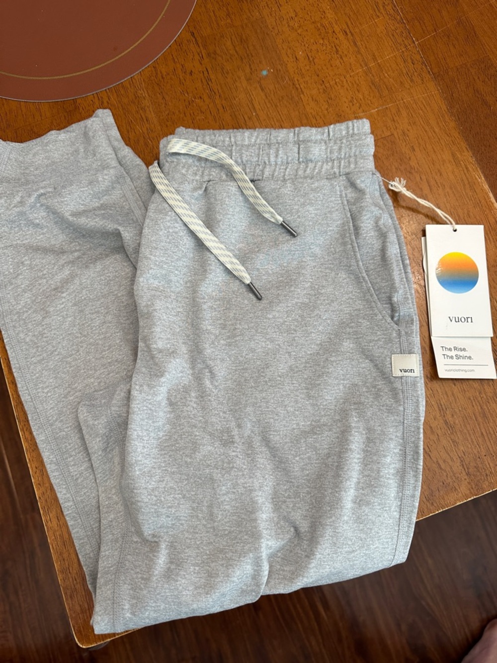 Vuori Light Gray Joggers